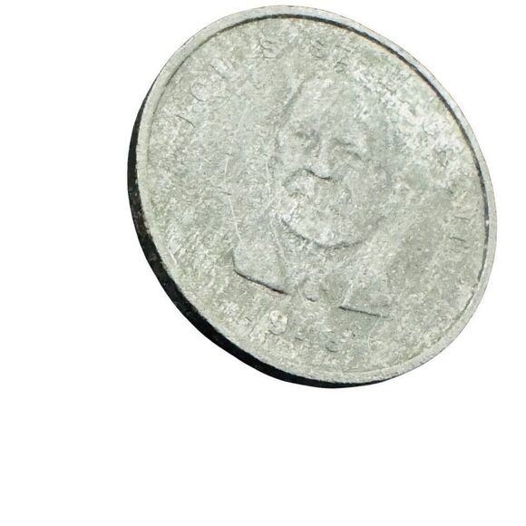 Shell Oil Token Prime Ministers of Canada 1948 - Louis St-Laurent Metal N 45568 - Picture 2 of 9